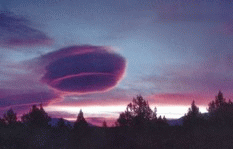 More lenticular clouds